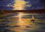 landscape art, landscape artist, portrait of landscape in oils, landscapes,Sea